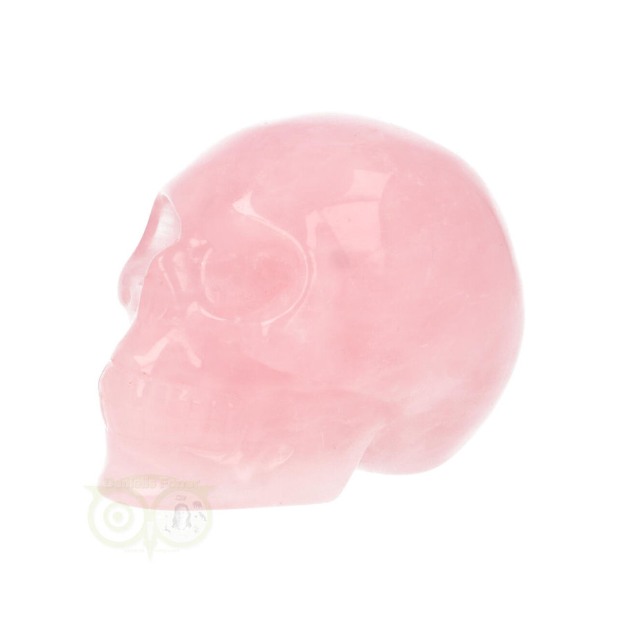 Rozenkwarts  schedel Nr 23 - 89 gram-5
