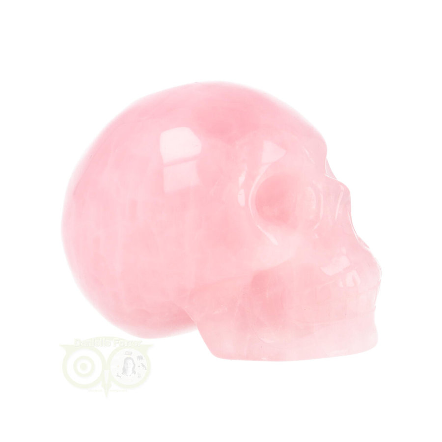 Rozenkwarts  schedel Nr 24 - 97 gram-10