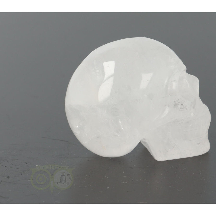 Bergkristal schedel Nr 15 - 95 gram-9