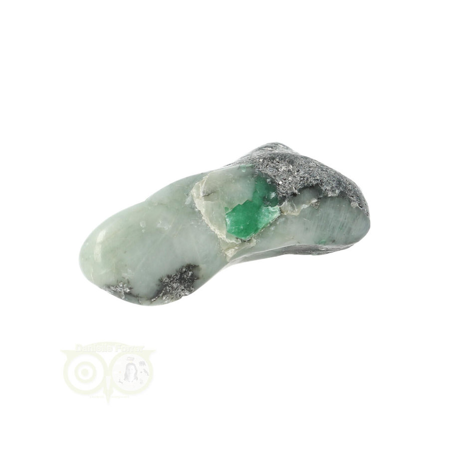 Smaragd trommelsteen Nr 19 - 20 gram-5