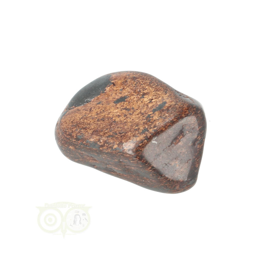 Bronziet trommelsteen Nr 24 - 15 gram-2