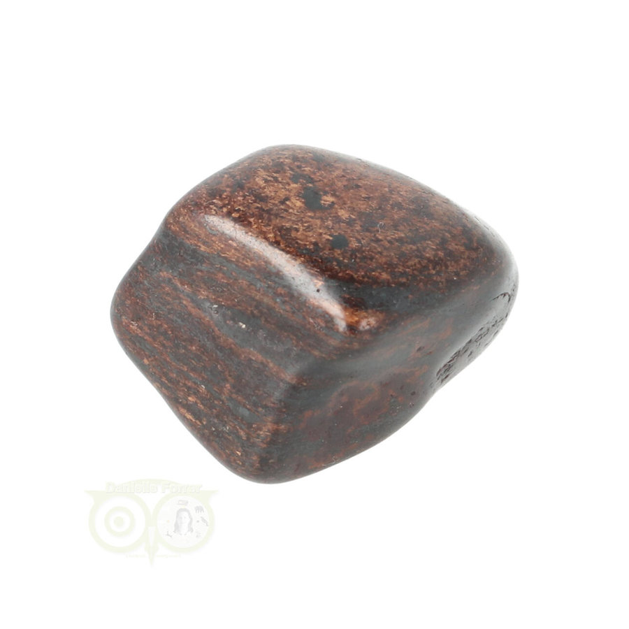 Bronziet trommelsteen Nr 26 - 27 gram-4