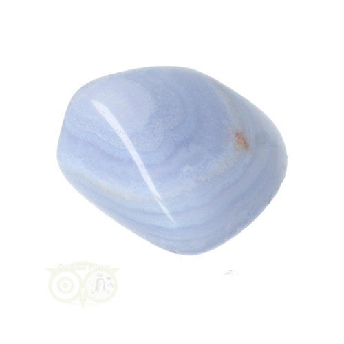 Chalcedoon trommelsteen (blauw) Nr 38 