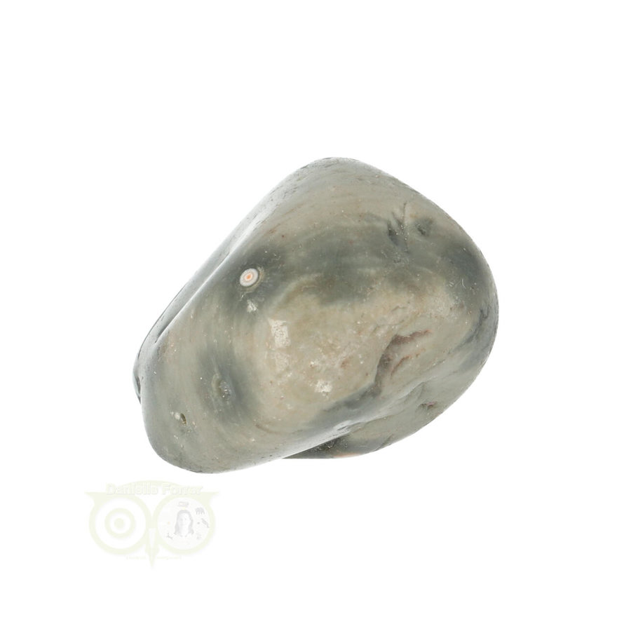 Oceaan Jaspis trommelsteen Nr 35 - 27 gram-9