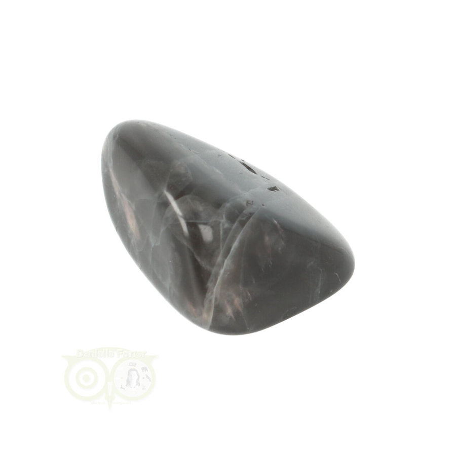 Zwarte Maansteen trommelsteen Nr 25 - 15 gram-4