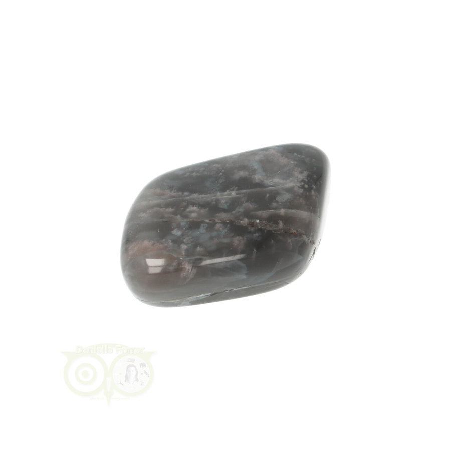 Zwarte Maansteen trommelsteen Nr 28 - 15 gram-3