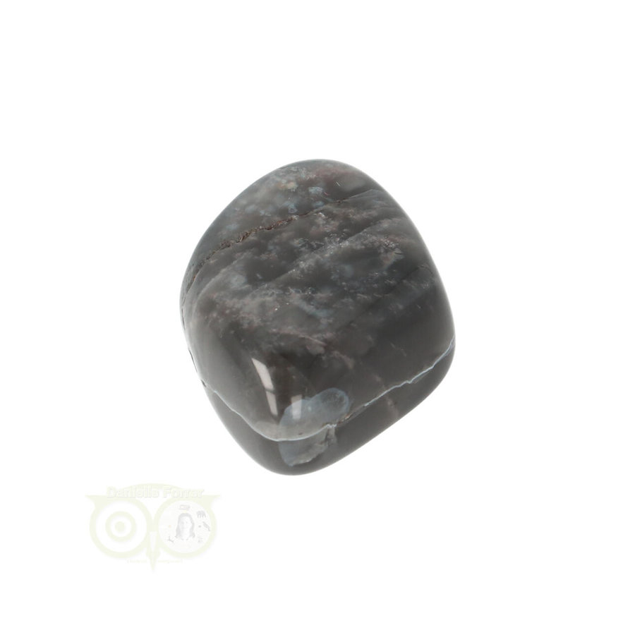 Zwarte Maansteen trommelsteen Nr 28 - 15 gram-5