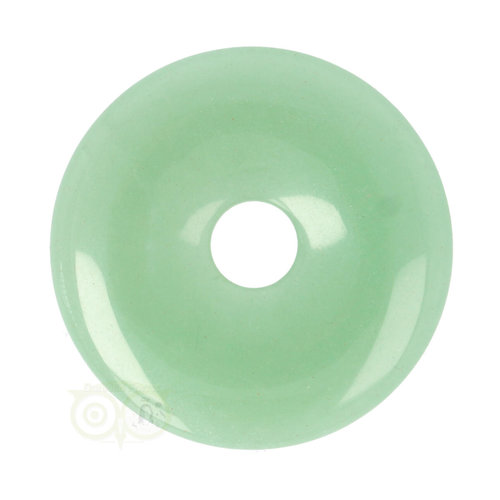 Groene Aventurijn  Donut Nr 9  - Ø 4  cm 