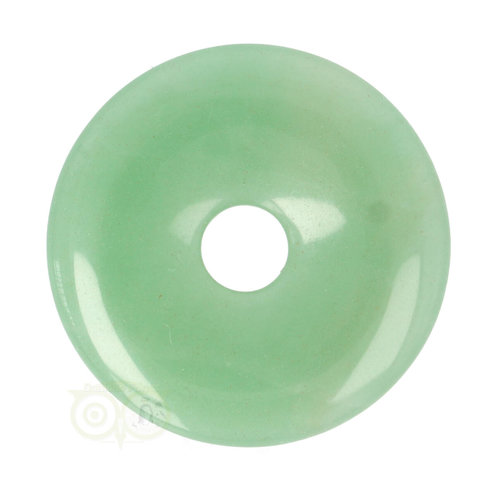 Groene Aventurijn  Donut Nr 10  - Ø 4  cm 