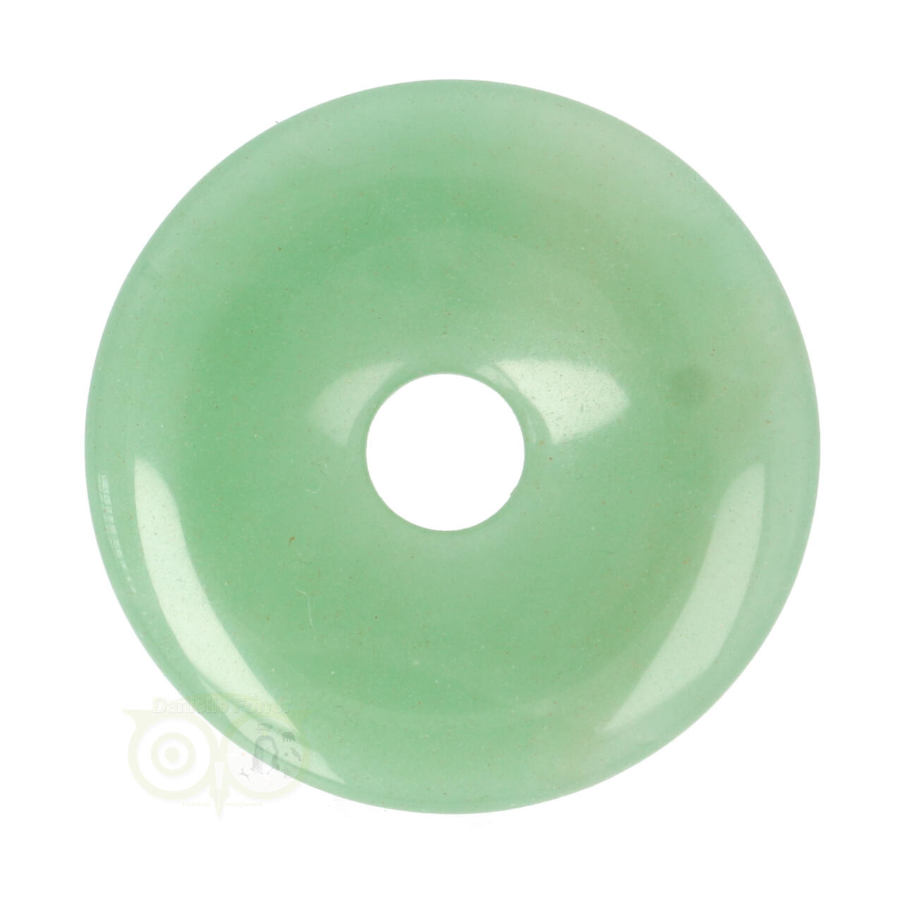 Groene Aventurijn  Donut Nr 10  - Ø 4  cm