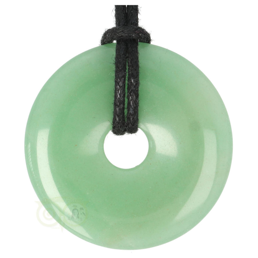 Groene Aventurijn  Donut Nr 10  - Ø 4  cm-2