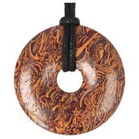 thumb-Coquina Jaspis edelstenen donut hanger Nr 3 - Ø4 cm-4