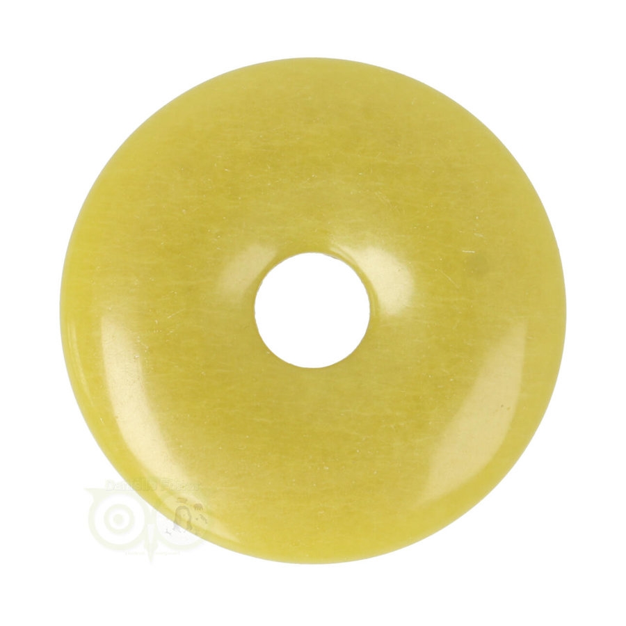 Lizardiet ( Noorse Jade ) Donut hanger Nr 8 - Ø 4 cm-3