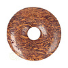 Coquina Jaspis edelstenen donut hanger Nr 7 - Ø4 cm