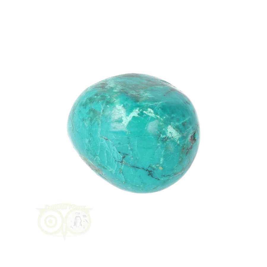 Chrysocolla trommelsteen Nr 24  - 15  gram-10