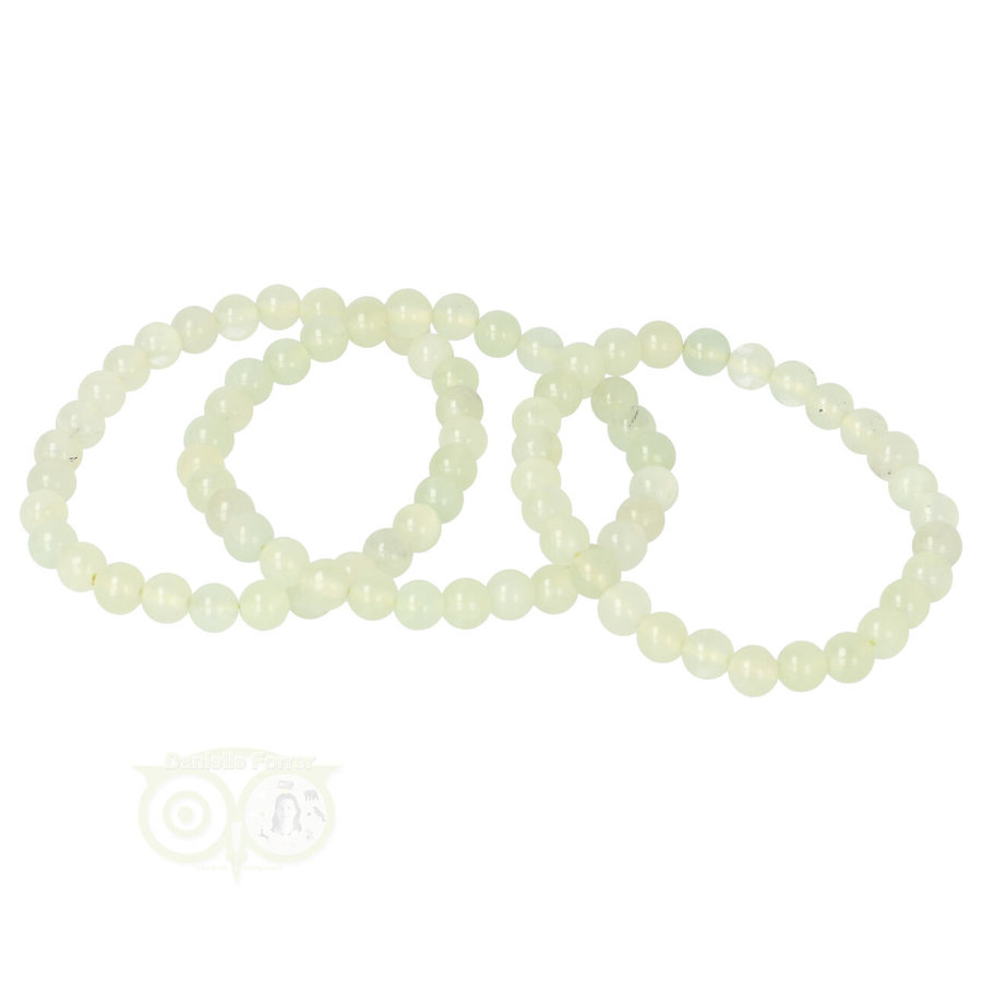 New Jade ( serpentijn ) armband 6 mm-2