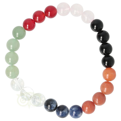 Chakra armband 8 mm 