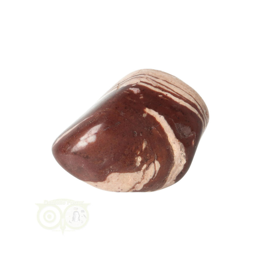 Jaspis Cappuccino trommelsteen Nr 42- 23  gram - Zuid Afrika-1