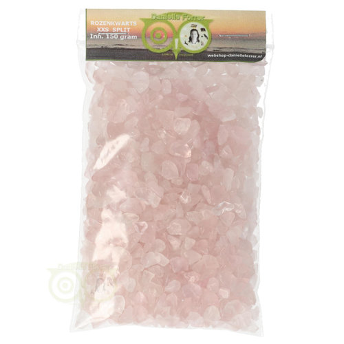 Rozenkwarts - Split -  150 gram - edelstenen voordeel 