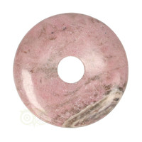 Rhodoniet donut hanger Nr 3 - Ø 4 cm