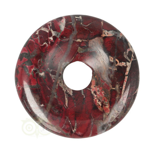 Jaspis Breccie Donut Nr 11 - Ø 4 cm 