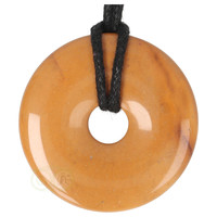 thumb-Mookaiet Donut edelsteen hanger Nr 15 - Ø 4 cm-4