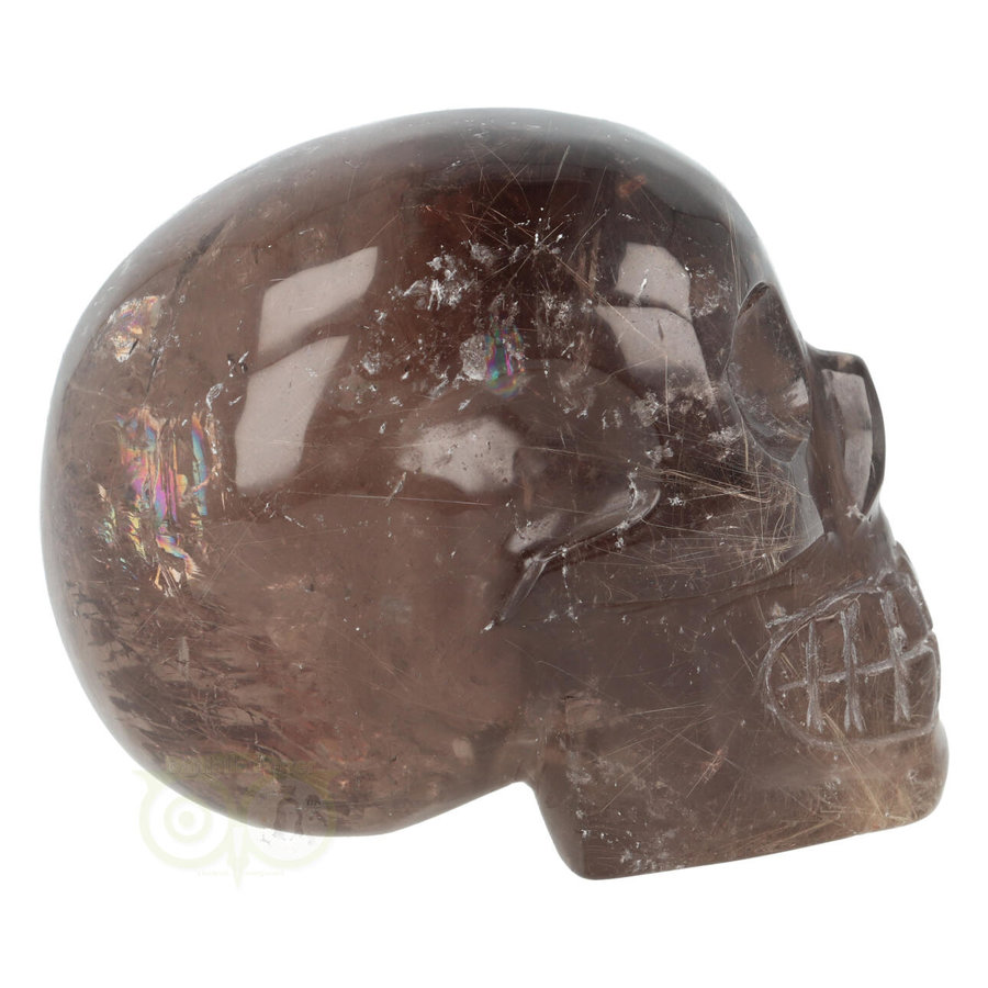 Rookkwarts - Rutielkwarts schedel  Nr  526 - 626 gram-7