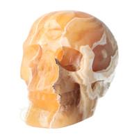 thumb-Oranje Calciet schedel Nr 270 - 1759 gram-4