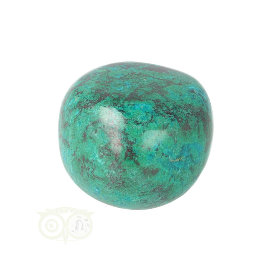 Chrysocolla trommelsteen Nr 28  - 33  gram-1