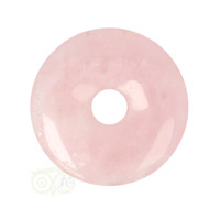 Rozenkwarts donut hanger Nr 15 - Ø 4 cm