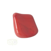 thumb-Rode Jaspis trommelsteen Nr  42 - 19 gram-5