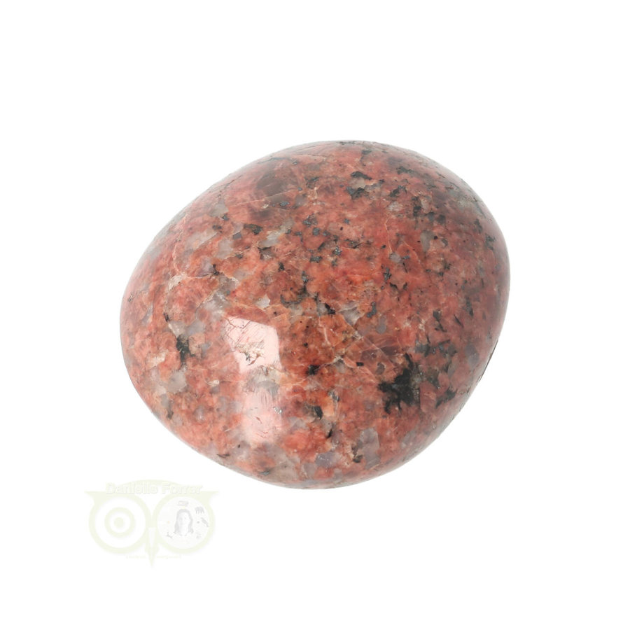 Rode Graniet handsteen Nr 15 - 71 gram-5