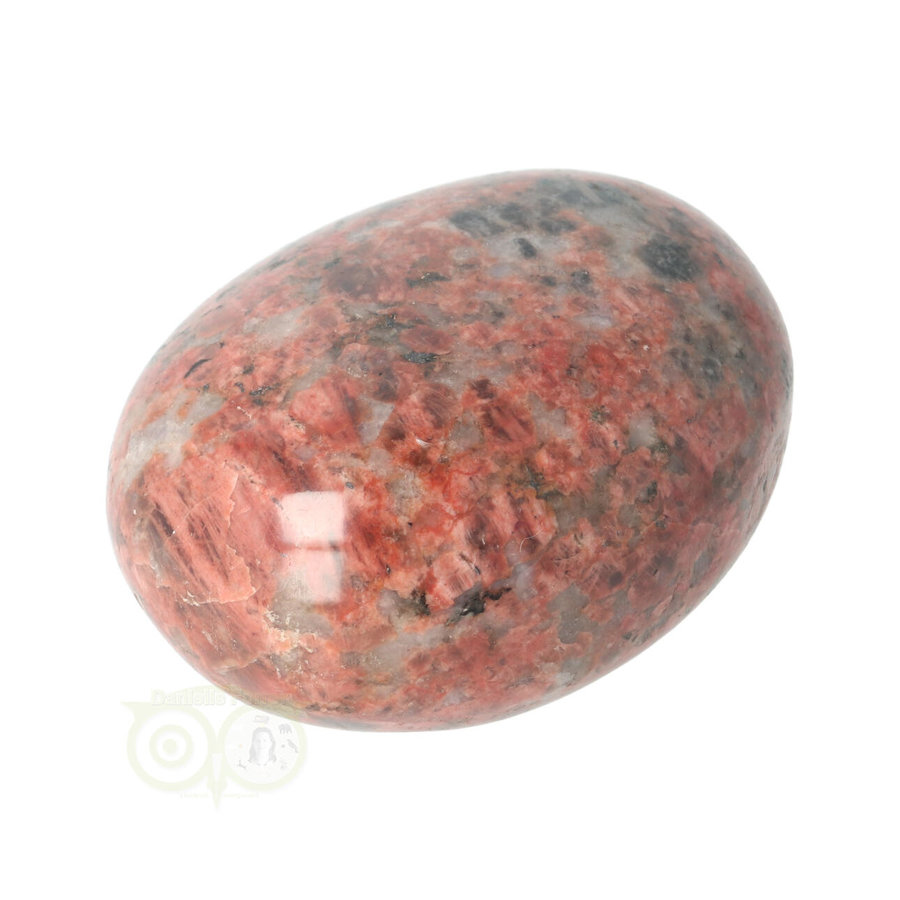 Rode Graniet handsteen Nr 22 - 156 gram-3