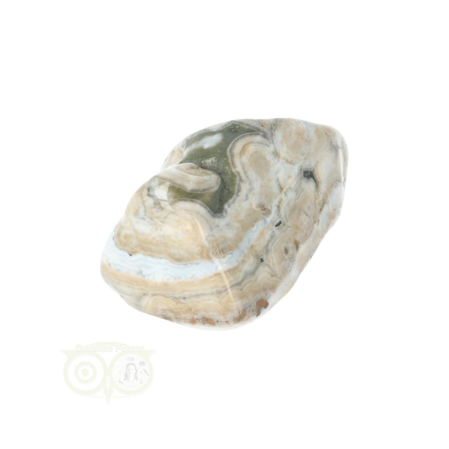 Oceaan Jaspis trommelsteen Nr 37 - 37 gram-5