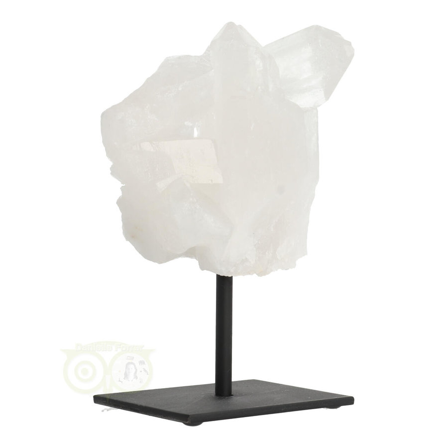 Bergkristal cluster op standaard Nr 8 - 636 gram - Brazilië-9