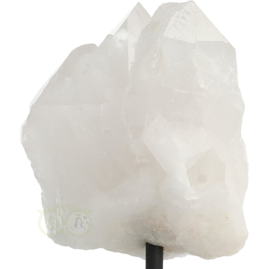 Bergkristal cluster op standaard Nr 10 - 670 gram - Brazilië-2
