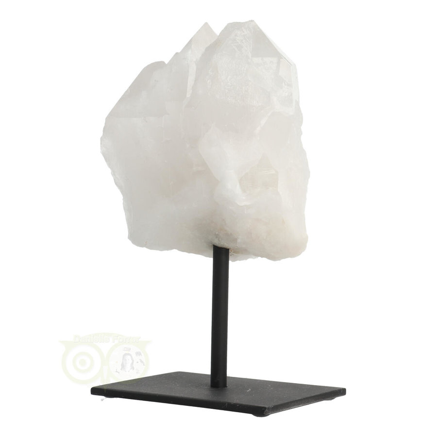 Bergkristal cluster op standaard Nr 10 - 670 gram - Brazilië-4