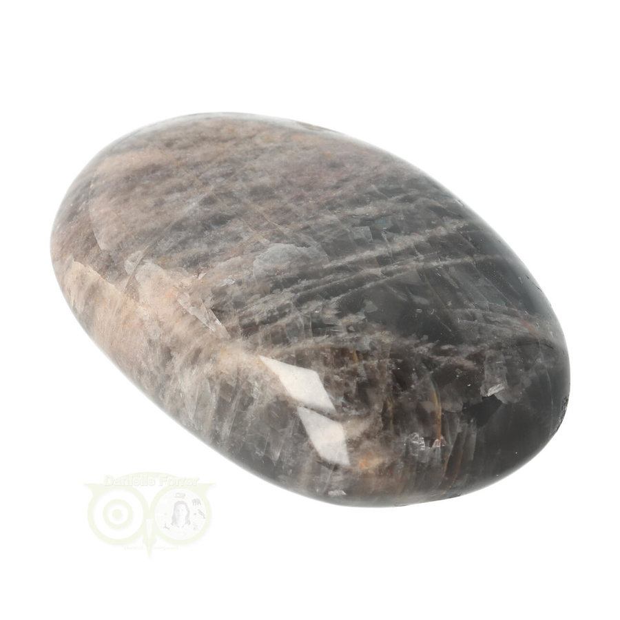 Zwarte Maansteen handsteen  Nr 75 - 151 gram - Madagaskar-9