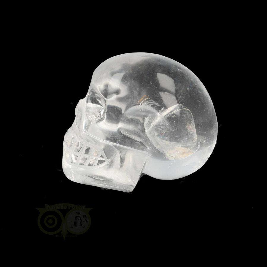 Bergkristal kristallen schedel Nr 537 - 384 gram-8