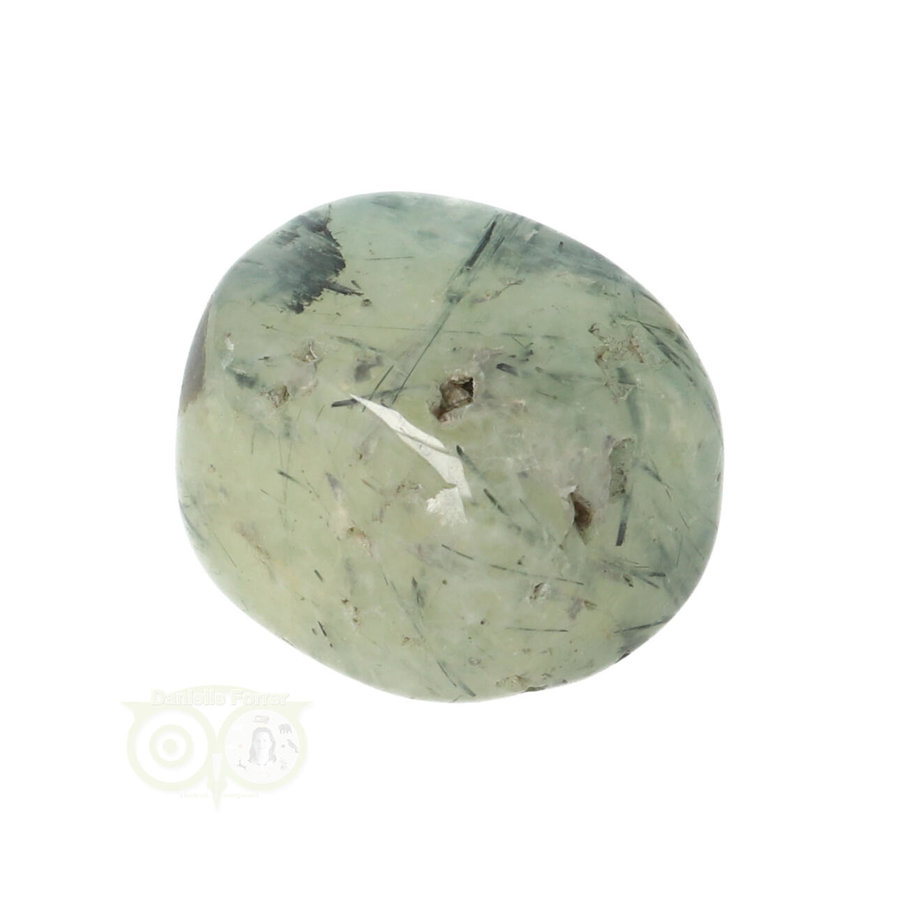 Prehniet trommelsteen Nr 25 - 20 gram - India-4