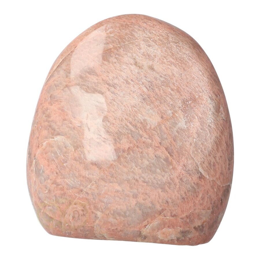 Roze Maansteen sculptuur Nr 22 -  723 gram - Madagaskar-1