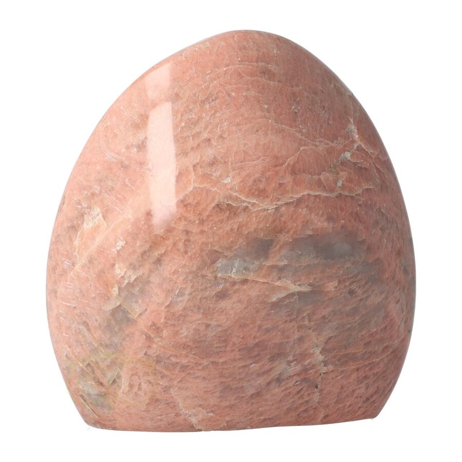 Roze Maansteen sculptuur Nr 22 -  723 gram - Madagaskar-7