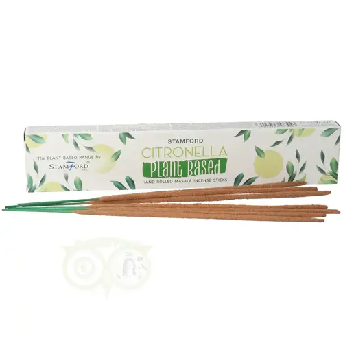 Citronella - Stamford Plantaardige Masala Wierook 15 stokjes 