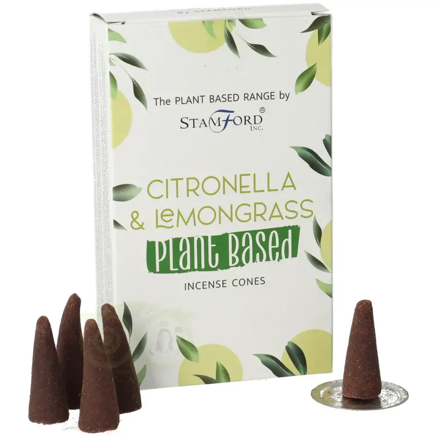 StamFord Citronella & Citroengras - Plantaardig - 15 Cones-1