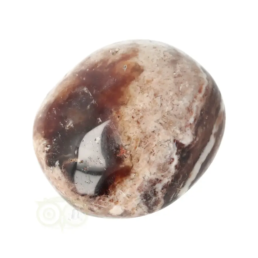 Zwarte Opaal  handsteen Nr 4  - 109 gram - Madagaskar-3