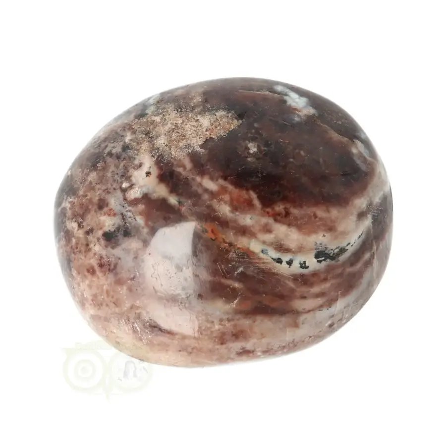 Zwarte Opaal  handsteen Nr 4  - 109 gram - Madagaskar-6