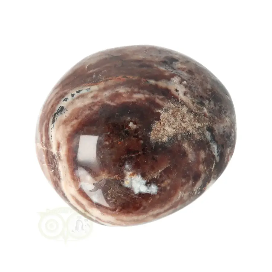 Zwarte Opaal  handsteen Nr 4  - 109 gram - Madagaskar-8