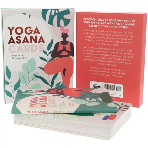 Yoga asana cards - Natalie Heath 