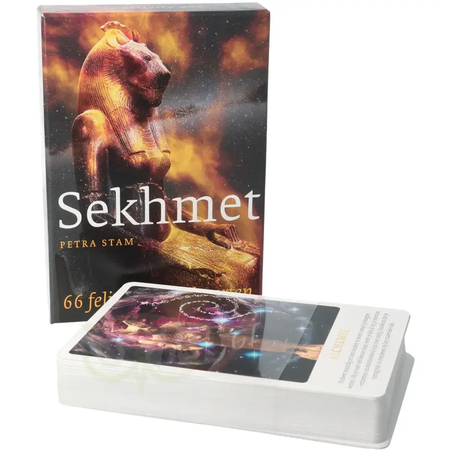 Sekhmet - 66 feline inzichtkaarten - Petra Stam-1