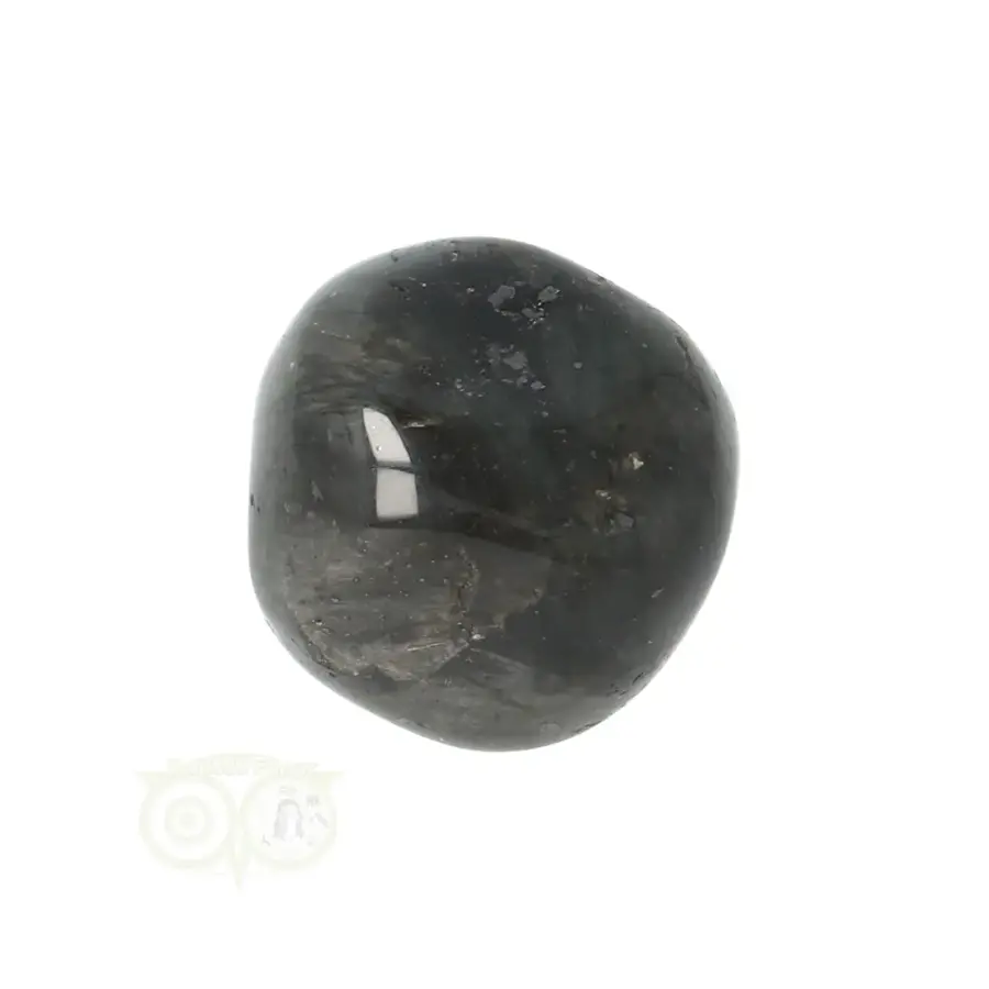 Larvikiet  trommelsteen Nr 31 - 12 gram - Noorwegen-3